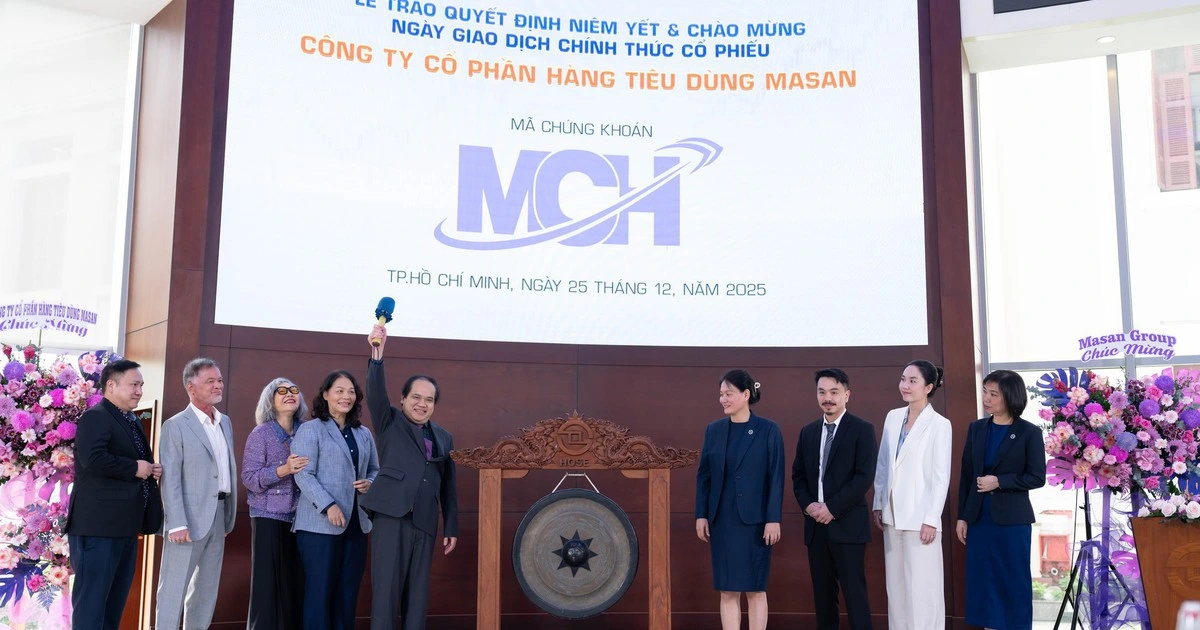Hơn 1 tỉ cổ phiếu Masan Consumer chính thức giao dịch trên HOSE