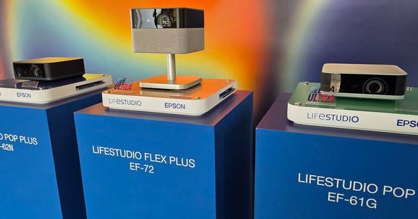 Máy chiếu di động nặng chỉ 1,6 kg, giá từ 16,8 triệu tại Việt Nam