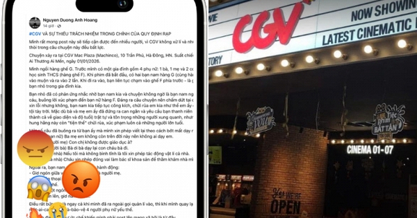 CGV Việt Nam nói gì sau khi bị tố thiếu trách nhiệm vụ đe doạ đánh người trong rạp Hà Nội?