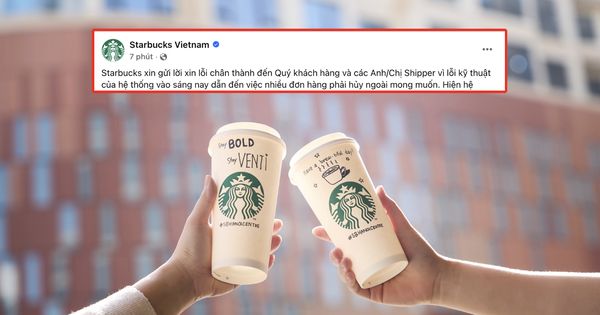 Starbucks xin lỗi khách hàng Việt Nam