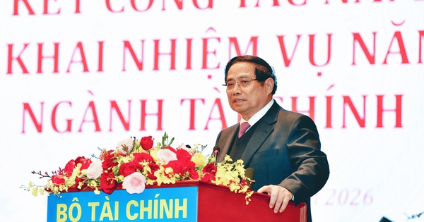 Thủ tướng: Ngành tài chính xứng đáng là người "gác kho" trung thành, là "bộ não" tinh nhuệ và là "nguồn lực phát triển", cùng cả nước bước vào kỷ nguyên vươn mình
