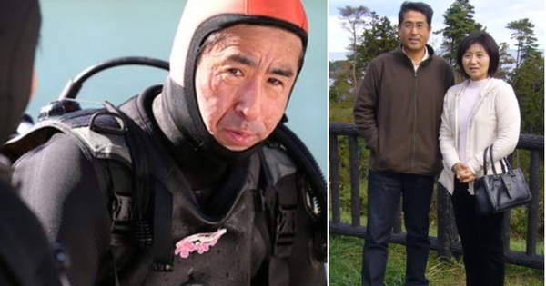 Người đàn ông lặn xuống biển 13 năm để tìm thi thể vợ mất tích trong sóng thần