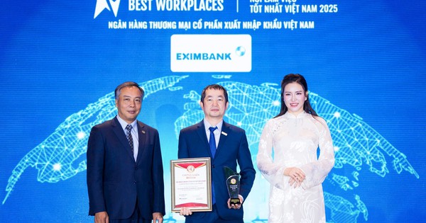 Eximbank được vinh danh 03 hạng mục Top 10 – Top 50 – Top 500 Nhà tuyển dụng và môi trường làm việc tốt nhất Việt Nam năm 2025