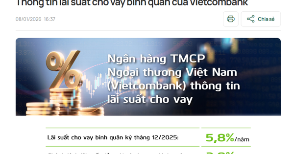 Vietcombank, BIDV tăng lãi suất cho vay
