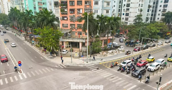 Diện mạo mới tại 'điểm nóng' Lê Văn Lương - Hoàng Minh Giám sau cải tạo