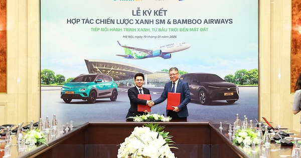 Xanh SM của tỷ phú Phạm Nhật Vượng bắt tay với Bamboo Airways của FLC