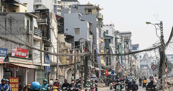 Hà Nội cấm ô tô chiều La Thành - Voi Phục để thi công đường Vành đai 1