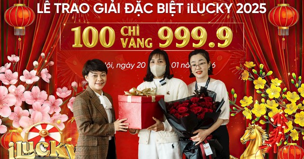 Lộ diện chủ nhân 100 chỉ vàng - Giải đặc biệt iLucky của TCBS