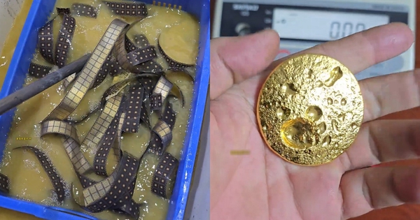 Chàng trai lấy được hơn 5 cây vàng từ thứ nhiều người bỏ đi