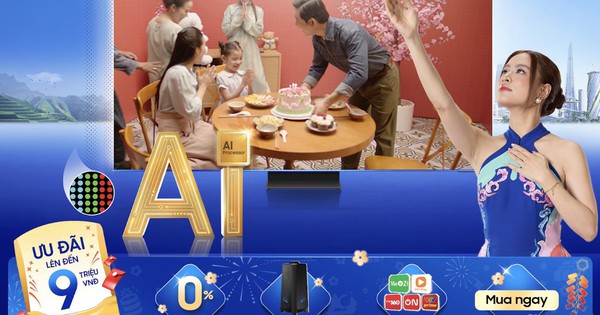 Mua combo AI TV, nhận quà Tết lớn từ Samsung