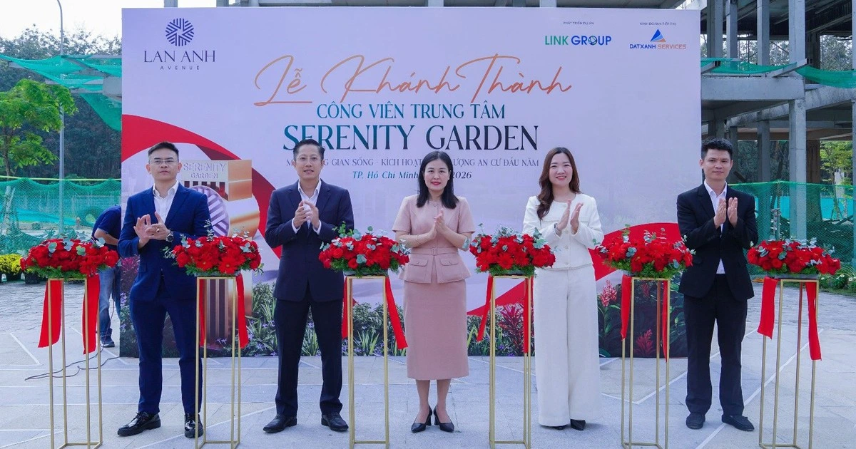 Lan Anh Avenue khánh thành công viên trung tâm 2.000 m2 giữa lòng thủ phủ công nghiệp
