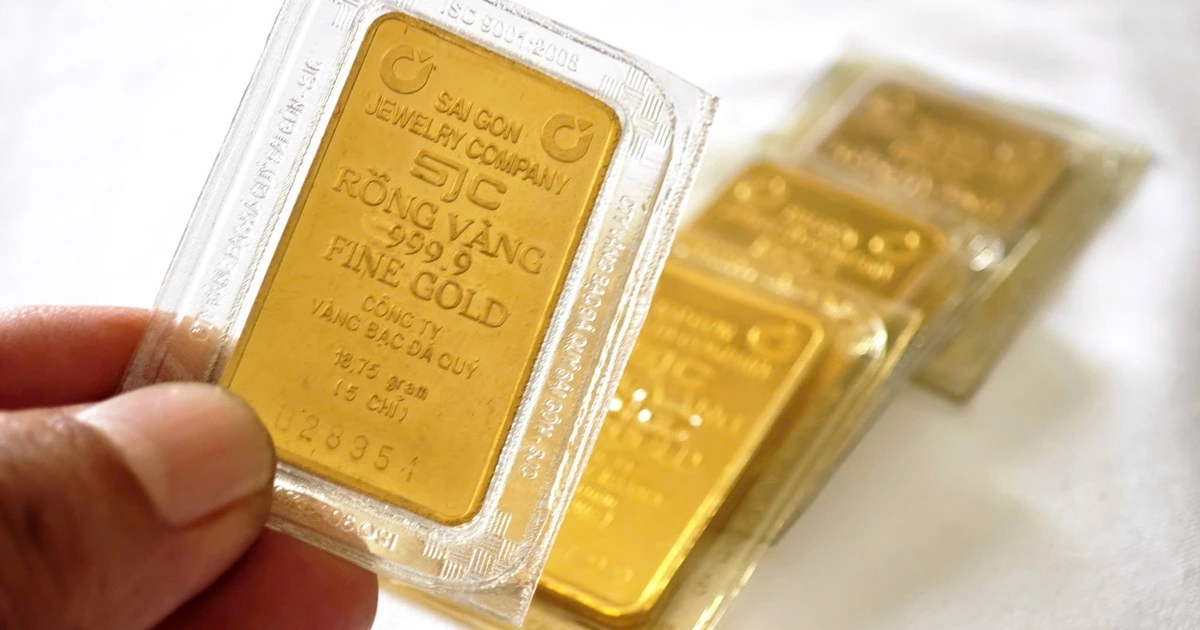 Giá vàng hôm nay 5.1.2026: Vàng miếng SJC tăng 3,4 triệu đồng/lượng
