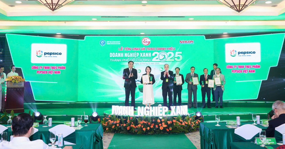 PepsiCo Foods Việt Nam được vinh danh Doanh nghiệp xanh TP.HCM 2025