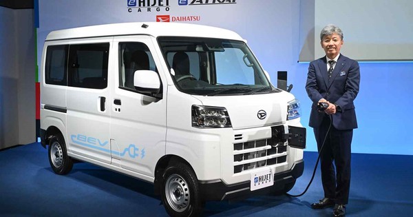 Thêm một ông lớn Nhật Bản tham gia thị trường xe tải điện: giá hơn 500 triệu đồng, đối đầu "su cóc" Suzuki và VinFast EC Van