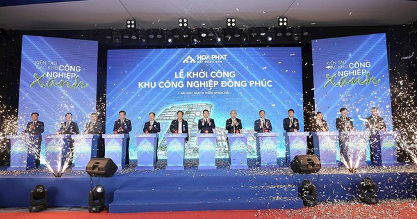 Hòa Phát khởi công Khu công nghiệp 3.730 tỷ đồng tại Bắc Ninh