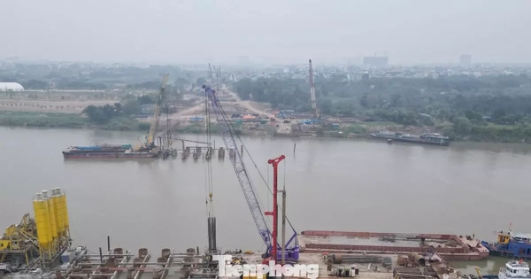 Cầu Trần Hưng Đạo gần 16.000 tỷ đồng thi công xuyên Tết, phấn đấu hoàn thành hạng mục cọc khoan nhồi