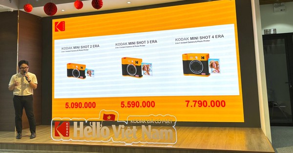 Thương hiệu Kodak chính thức quay lại thị trường Việt Nam - át chủ bài là gì?