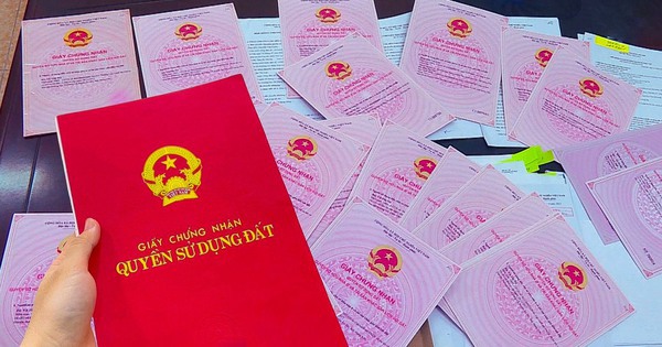 Dữ liệu sổ đỏ đủ điều kiện thay thế giấy tờ trong thủ tục hành chính