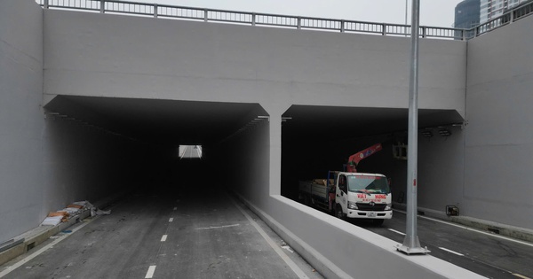 Hầm chui qua đường sắt gần 800 tỉ đồng sắp thông tuyến