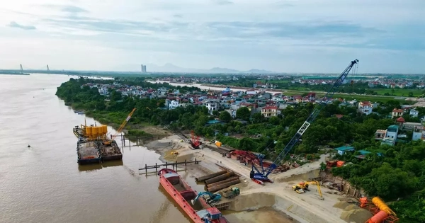 Hoàn thành giải phóng mặt bằng 7 cây cầu qua sông Hồng trước 31/3