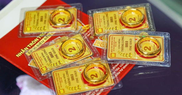 Giá vàng SJC, vàng nhẫn trơn chiều nay ngày 11/2