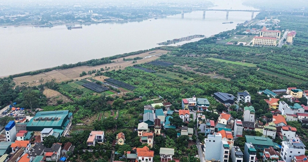 Cận cảnh 2 vị trí dự kiến xây hầm đường bộ qua sông Hồng