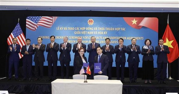 Ngay đầu năm, loạt thỏa thuận 'khủng' giữa Việt Nam và Hoa Kỳ được ký kết, tổng giá trị lên tới 37,2 tỷ USD