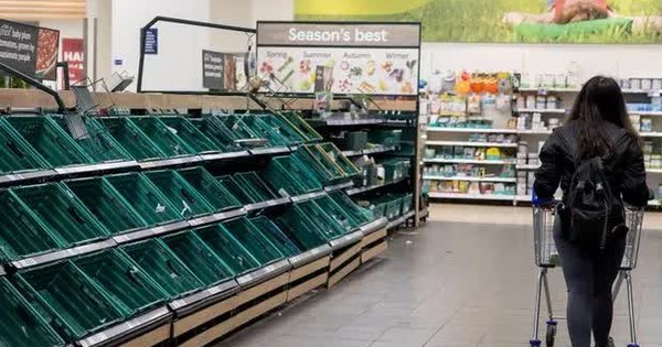 Nguy cơ bùng phát bạo loạn tại Anh vì khủng hoảng lương thực