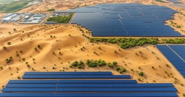 Điện mặt trời biến sa mạc thành đất xanh