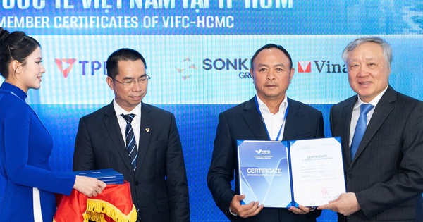 SonKim Group là thành viên sáng lập trung tâm tài chính quốc tế Việt Nam