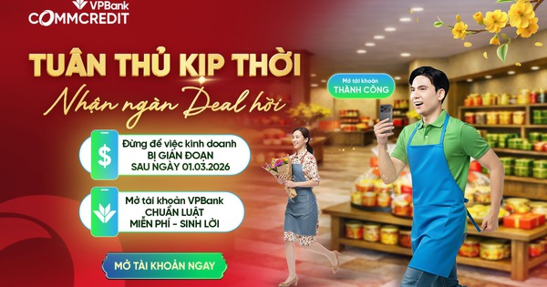Tuân thủ để kinh doanh phát triển, trước hết bằng việc mở tài khoản hộ kinh doanh