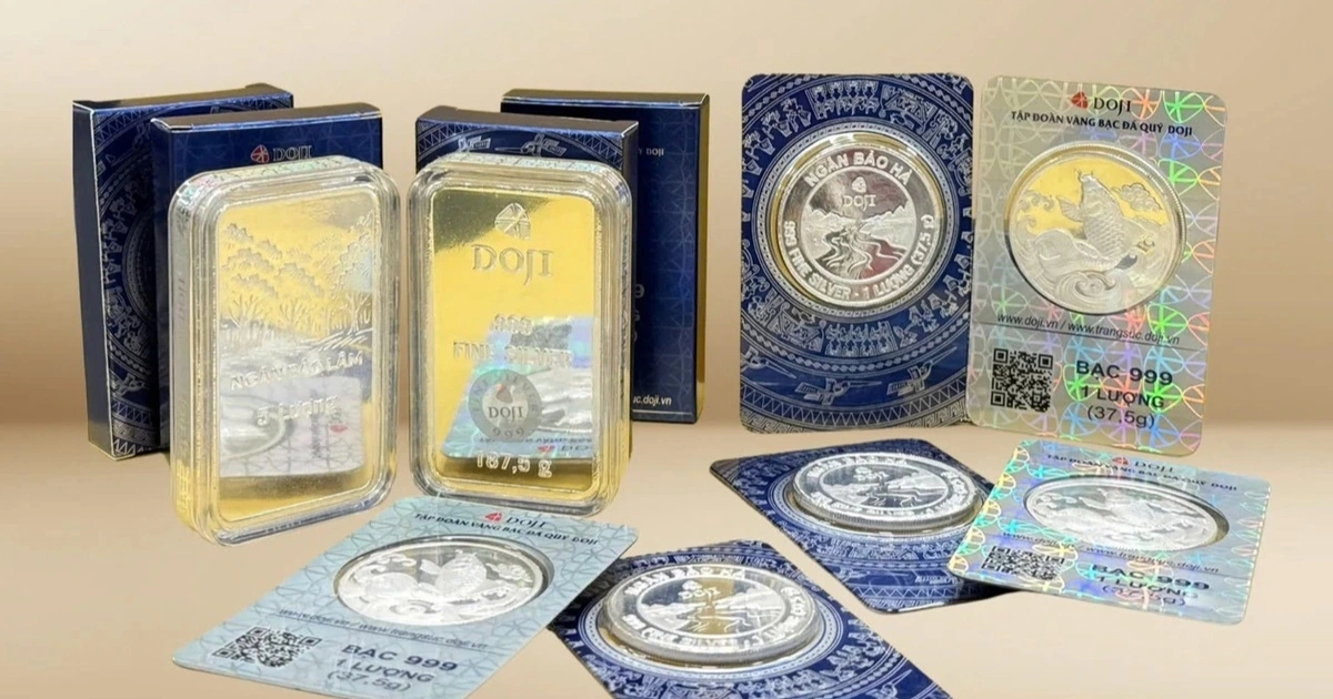 Giá bạc trên 89 triệu đồng/kg, hơn 20 điểm bán bạc lấy ngay