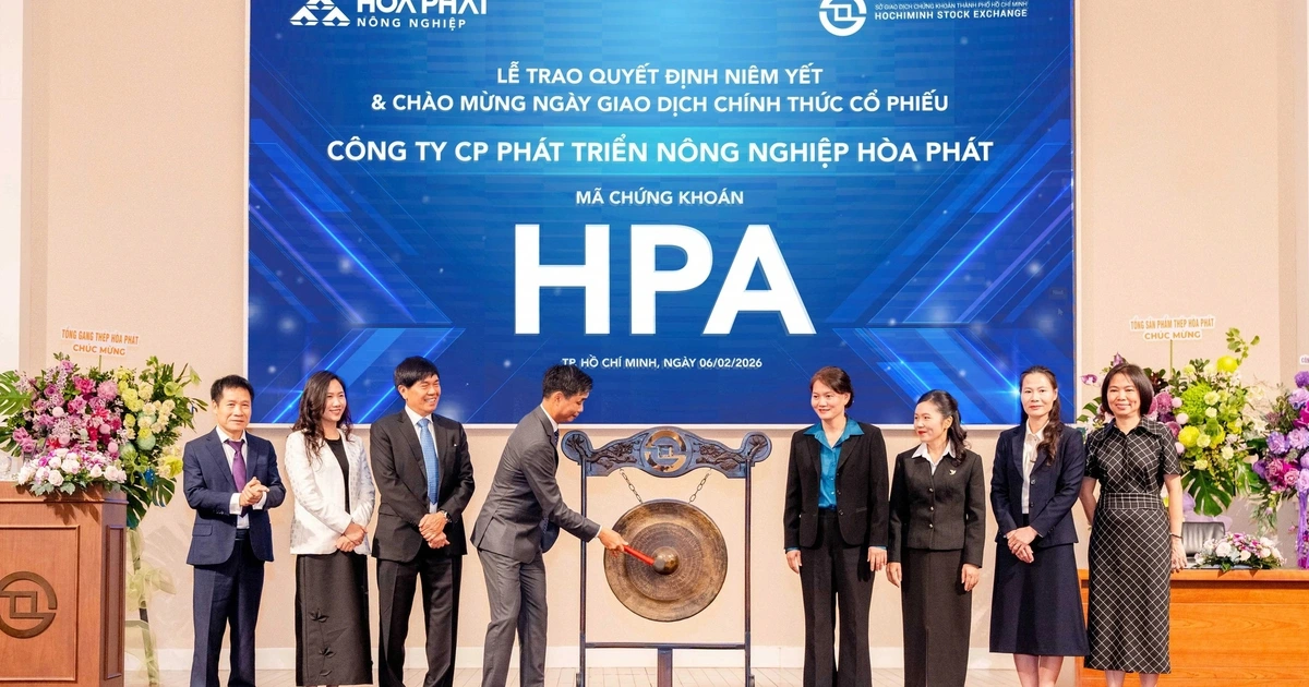 Cổ phiếu công ty nông nghiệp Hòa Phát chính thức lên sàn HOSE