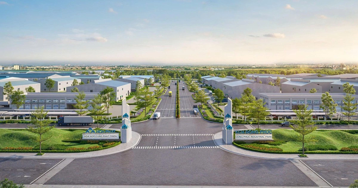 Hòa Phát khởi công khu công nghiệp hơn 3.700 tỉ đồng ngay gần sân bay Gia Bình