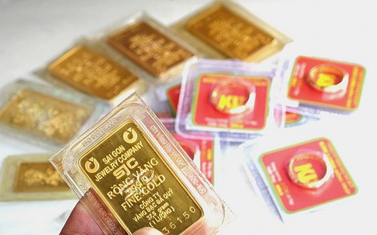 Giá vàng miếng, vàng nhẫn sáng 11/3