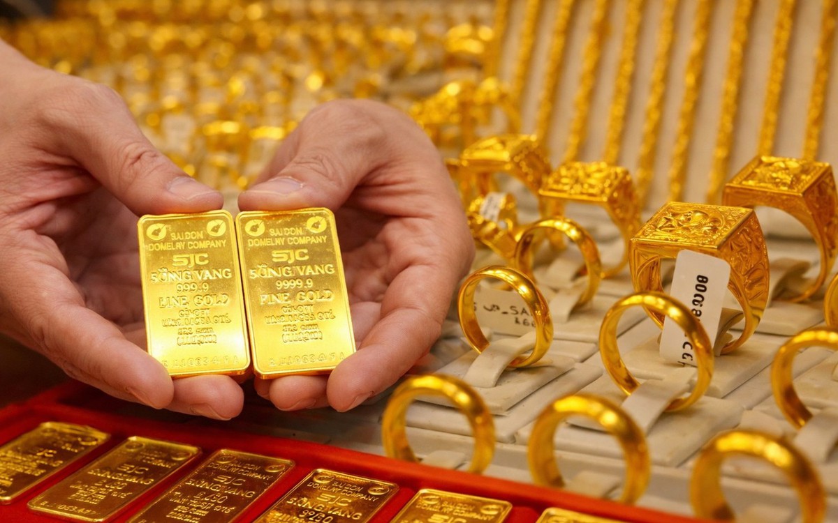 Giá vàng SJC, vàng nhẫn sáng ngày 31/3