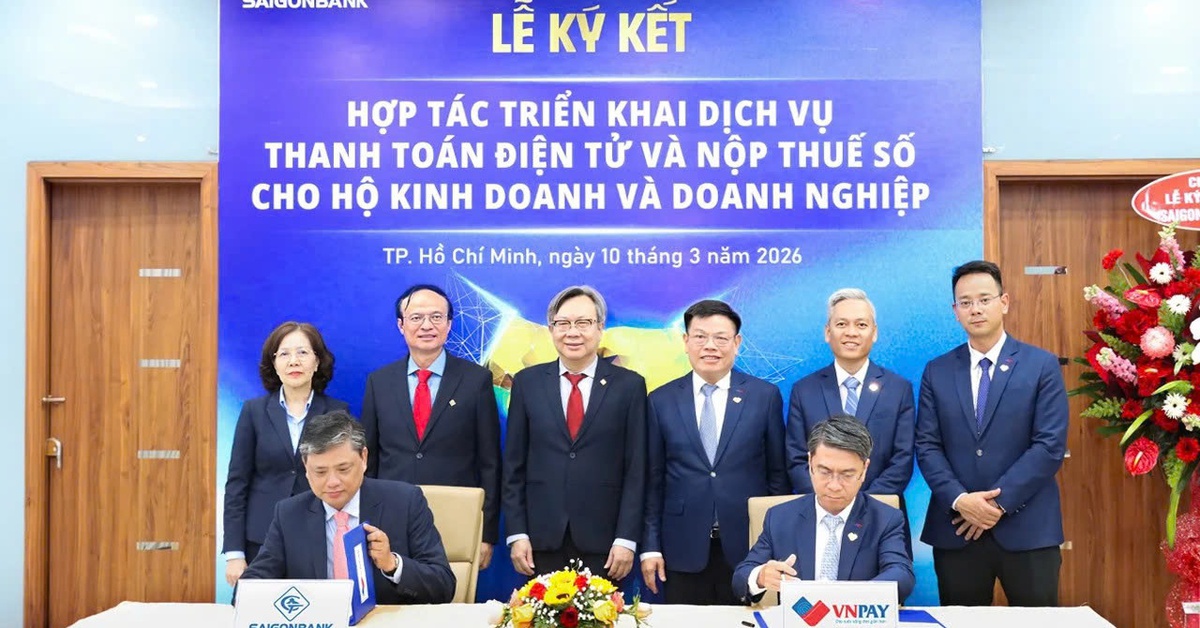 SAIGONBANK và VNPAY triển khai giải pháp số lấy thanh toán làm điểm khởi đầu