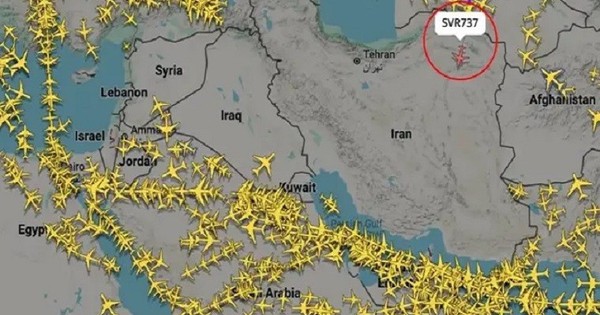Chiếc máy bay duy nhất dám bay vào Iran trong mưa đạn Mỹ-Israel