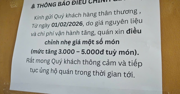 Hàng quán ở TP.HCM tăng giá sau Tết