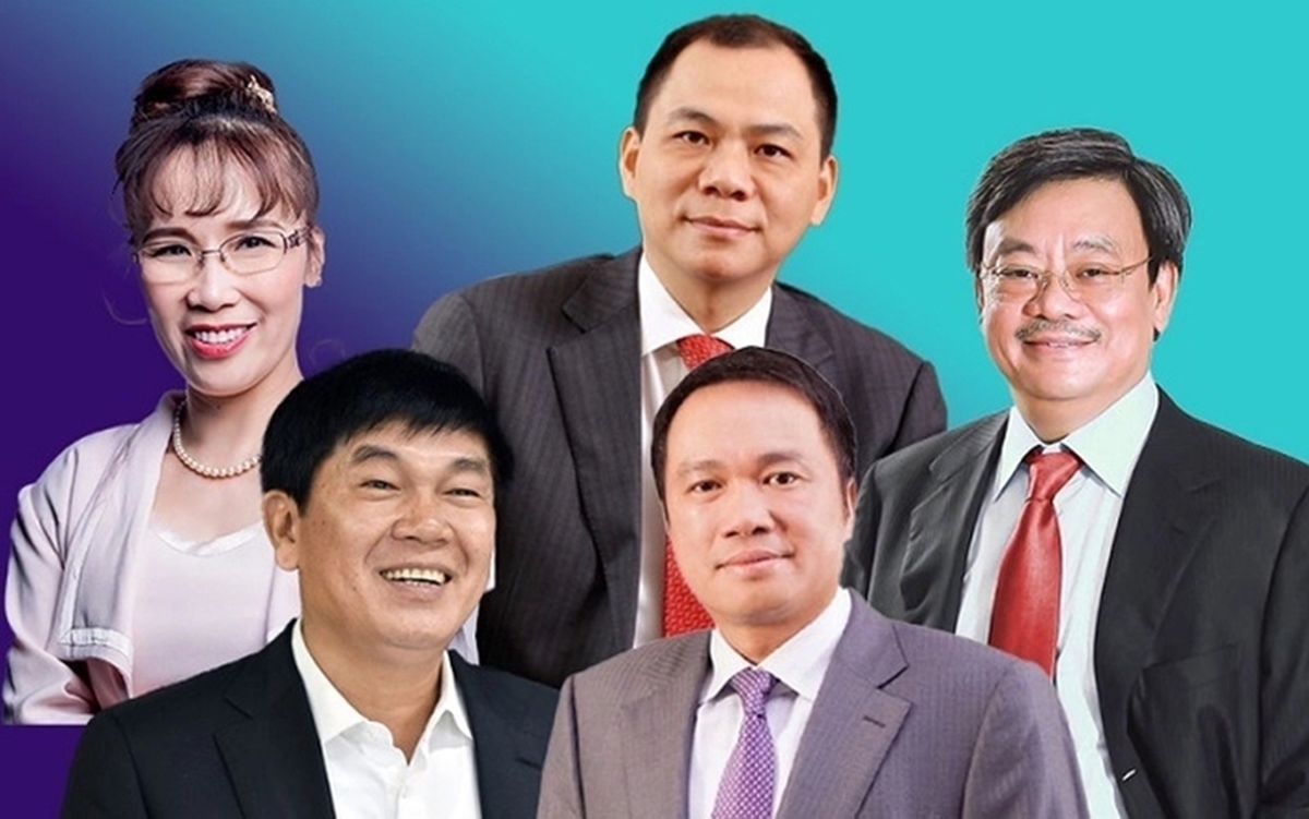 Chứng khoán lao dốc, tài sản các tỷ phú Việt Nam mất hơn 66.000 tỷ đồng