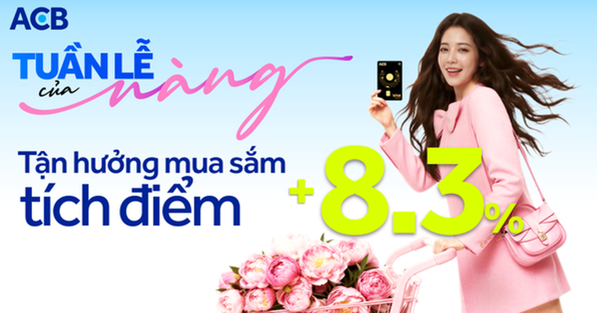 Chỉ còn 3 ngày: Ưu đãi “sinh lời” 8/3 của ACB sắp khép lại