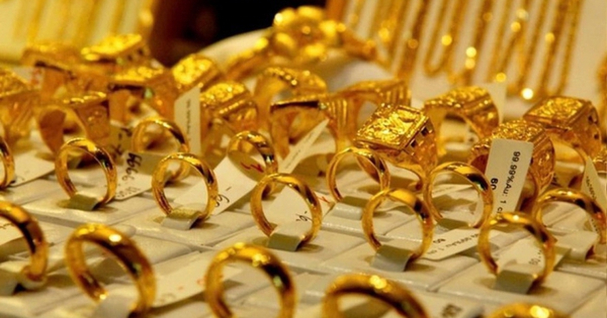 Tối 9/3, giá vàng giảm sâu