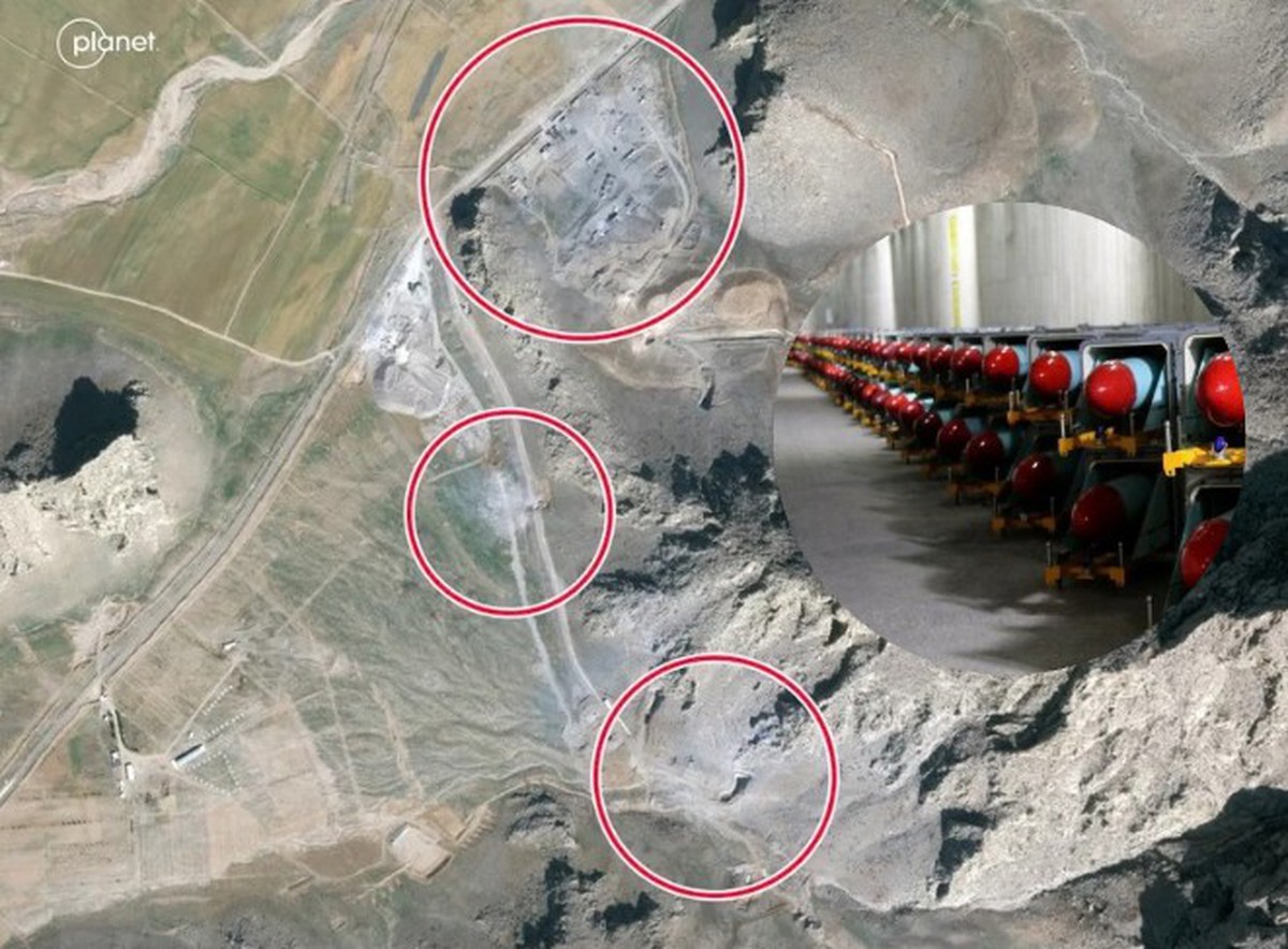 Iran xây 'thành phố tên lửa' bí mật suốt nhiều năm: Xung đột bùng nổ, Mỹ – Israel đánh thẳng... cửa hầm