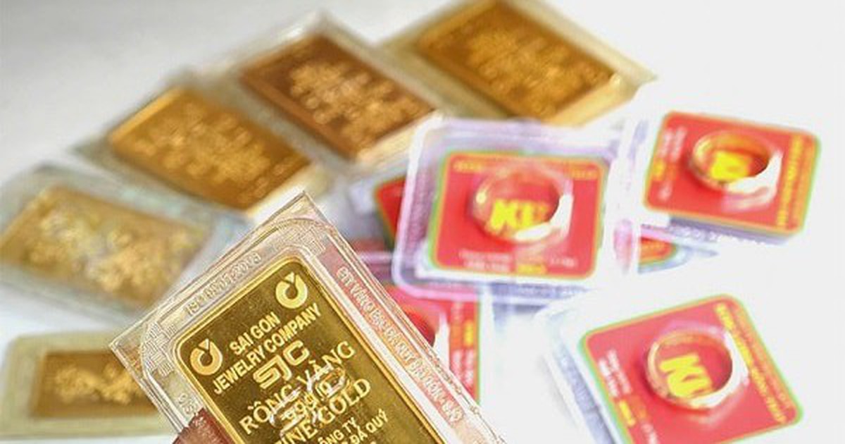 Sáng 13/3: Giá vàng nhẫn trơn, vàng miếng giảm tới 1,5 triệu đồng/lượng