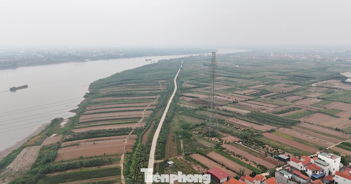 Cận cảnh khu vực xây dựng sân golf hơn 1,5 tỷ đô tại Hưng Yên