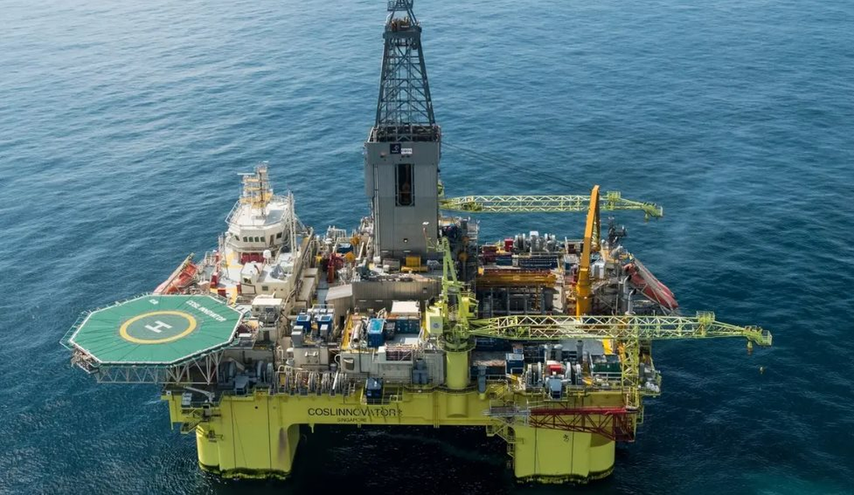 Khoan 192m xuống dưới đáy biển, phát hiện cùng lúc hai mỏ chứa khoảng 1,3 tỷ m3 khí đốt