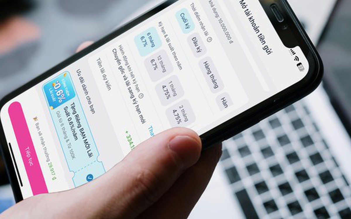 Một ngân hàng huy động lãi suất 8,4% cho số tiền gửi chỉ từ 100.000 đồng