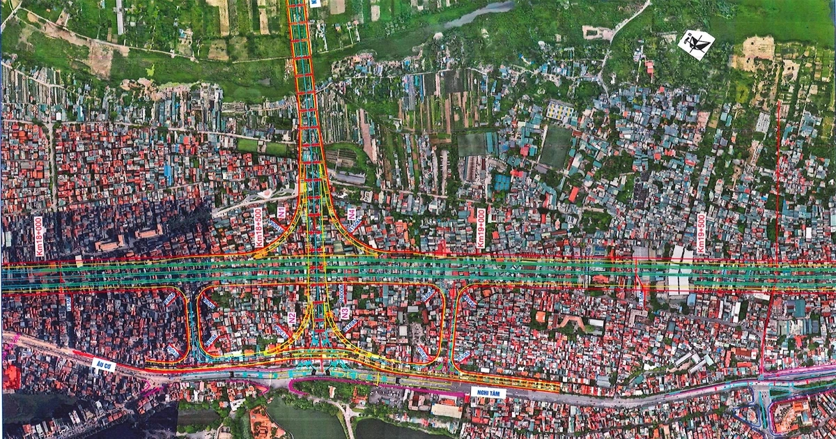 Trục đại lộ cảnh quan sông Hồng: Thiết kế 6 làn xe, vận tốc 80km/h