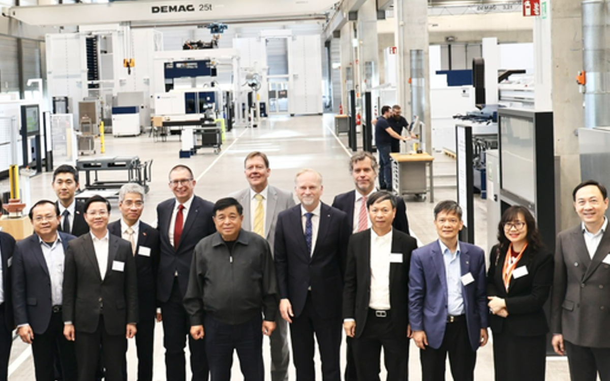 Khuyến khích Tập đoàn TRUMPF mở rộng đầu tư kinh doanh tại Việt Nam