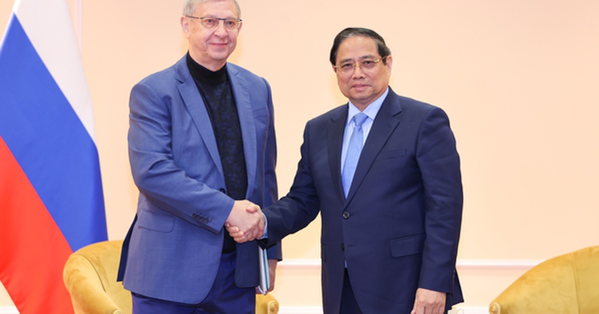 Thủ tướng Phạm Minh Chính hoan nghênh tập đoàn tư nhân lớn nhất Nga đầu tư vào Việt Nam